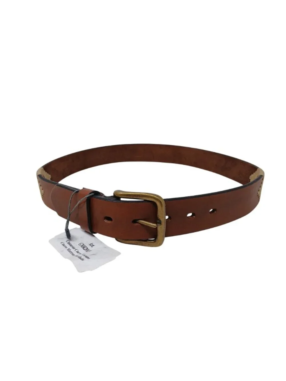 Gaucho Brown Leather Belt 90 35.5
